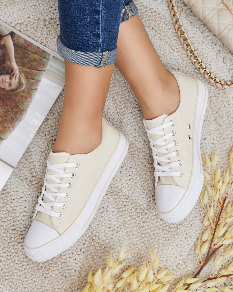 Royalfashion női klasszikus fűzős tornacipő Ogisea