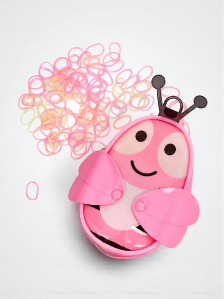 Royalfashion Sokszínű szilikon hajgumik Méhecske