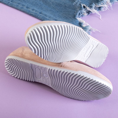 OUTLET Világos rózsaszín gyerekcipő a Kwiryna-n - cipő