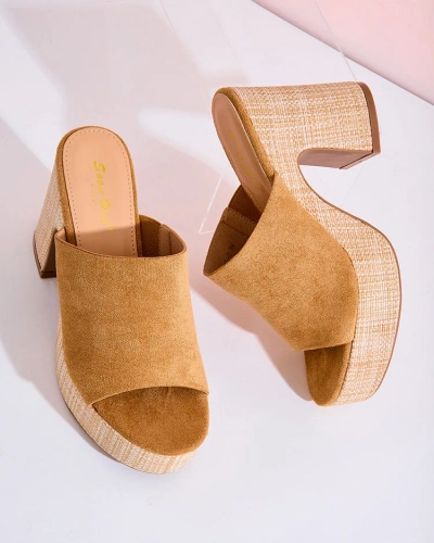 Royalfashion női Voxon sarok flip-flop