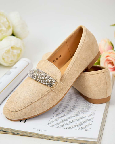 Royalfashion Női mokaszinok eko velúr Rellpes