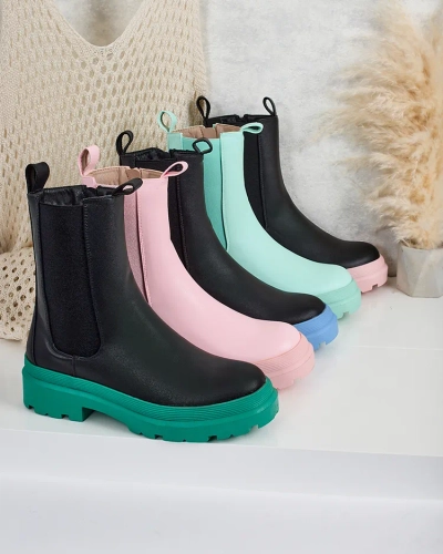 Royalfashion Eko bőr női csizma Ereste