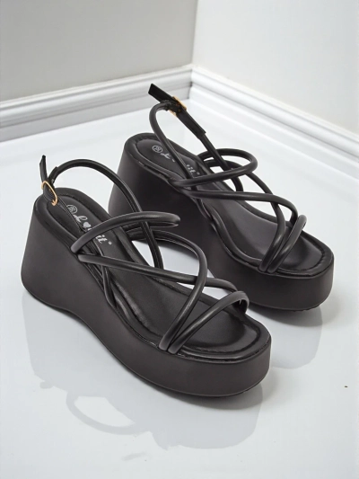Royalfashion Női éktalpas szandál Skyline Straps