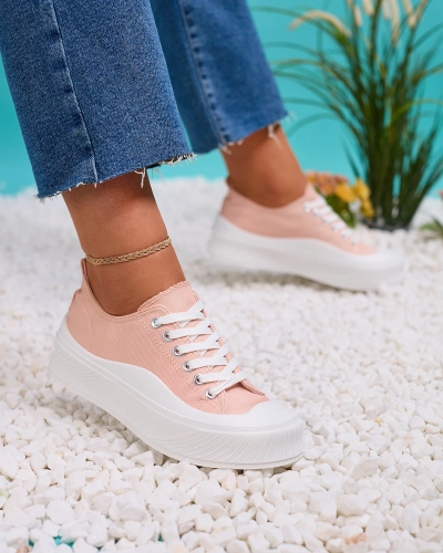 Royalfashion Pink Luceri platform sportcipő