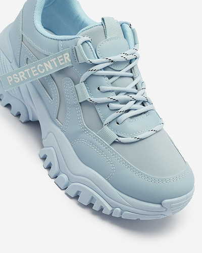 Kék női tornacipő sportcipő Evilpo- Footwear