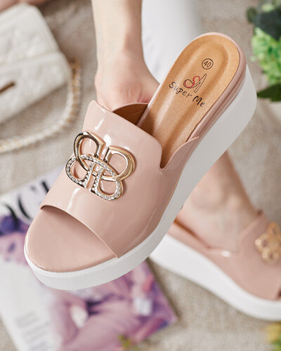 Royalfashion Lakkozott női flip-flop a Sailla oldalon