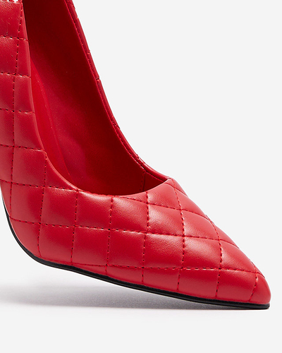 OUTLET Piros női cipő dombornyomással Torosa- Footwear