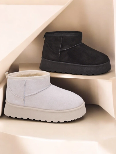 Royalfashion Rövid csizmák a'la hócsizmák női számára Hezio