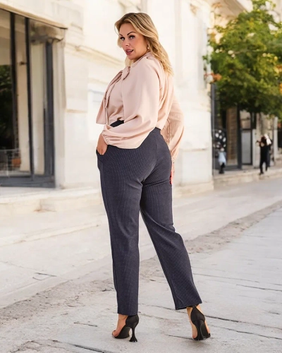 Royalfashion női szigetelt pöttyös treggings