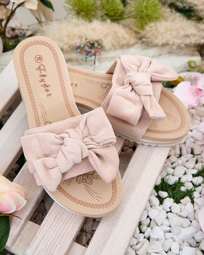 Royalfashion Női flip-flopok masnival Erinner