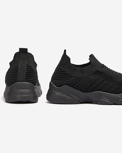 Fekete női slip-on sportcipő Stoddu- Footwear