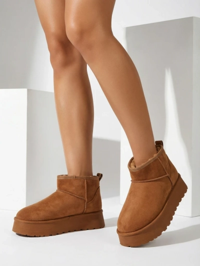 Royalfashion Rövid cipők, amelyek hasonlítanak a női hócsizmákra Fortesse