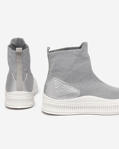 Ezüst színű női Bejoko tornacipő - lábbeli