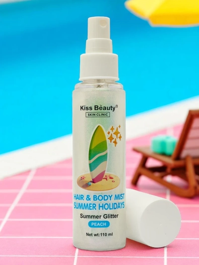 Summer Spray – Folyékony highlighter hajra és testre Barack