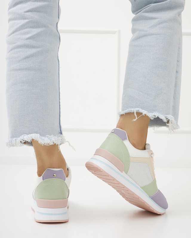 Többszínű női sportcipő csillogó Berilan - Lábbeli