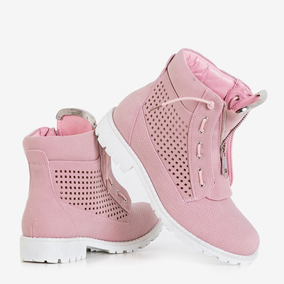 OUTLET Pink Női Ice Love áttört túrabakancs - Lábbeli