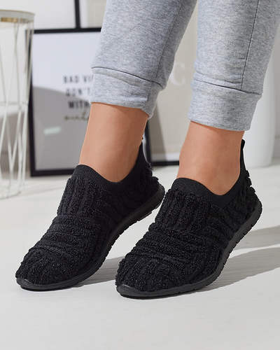 Fekete slip-on női sportcipő tornacipő Kerliv- Footwear