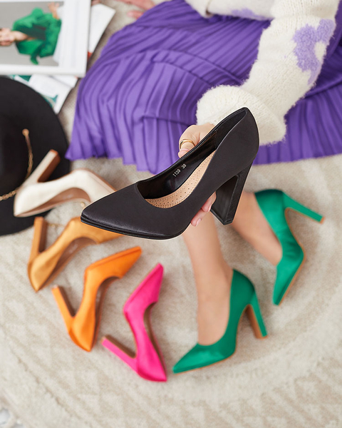 Royalfashion Női szatén Edesera pumps