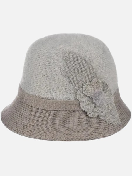 Pearl Belle női keménykalap díszítéssel