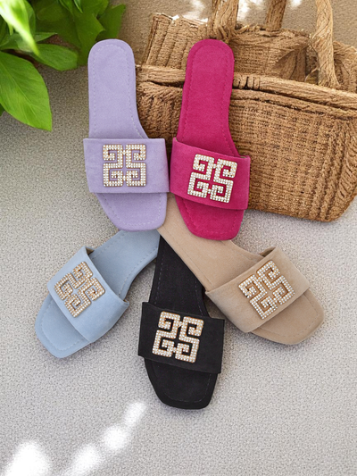 Royalfashion női lapos talpú papucs Zamila