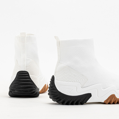 Fehér Női Tenera Platform magas tornacipő - Lábbeli