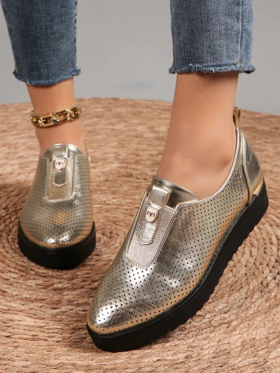 Royalfashion Női Slip-On Légáteresztő Cipők Goffies