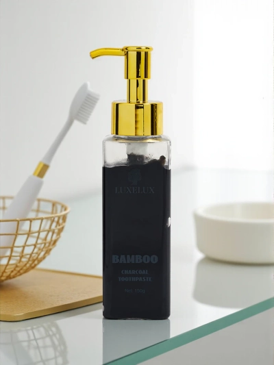 LUXELUX Fogfehérítő fogkrém taurinnal és aktív szénnel