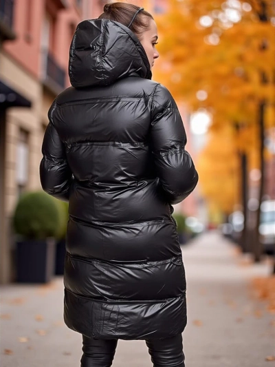 Royalfashion Női téli steppelt kabát