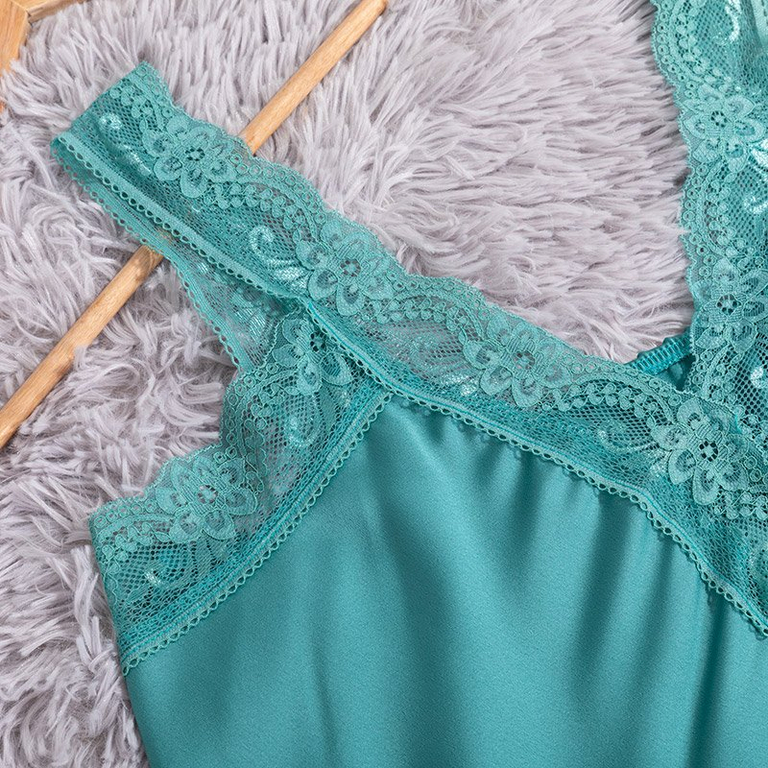 Női zöld csipke felső - Ruházat