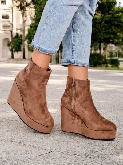 Royalfashion Női cipő Wedge Boots Sieffa