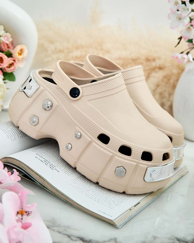 Royalfashion Női gumi flip-flop díszekkel Kiroo