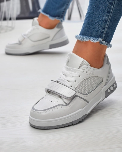 Női sportcipő fehér-szürke színben Xirrat- Footwear
