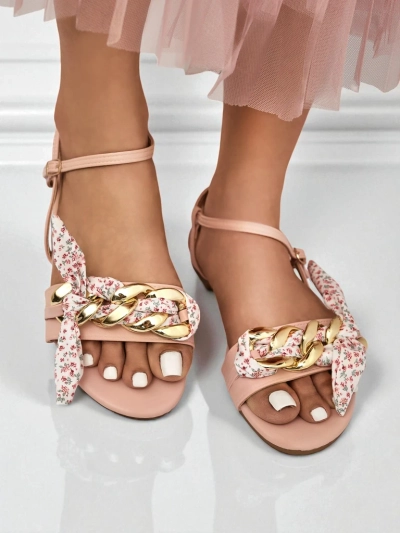 Royalfashion Női lapos talpú BareLuxe szandál