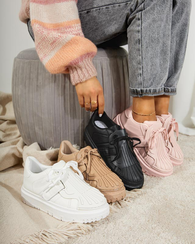 OUTLET Női fehér sportcipő Sumikoa - Lábbeli