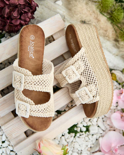 Royalfashion Női Olcana platform flip-flop