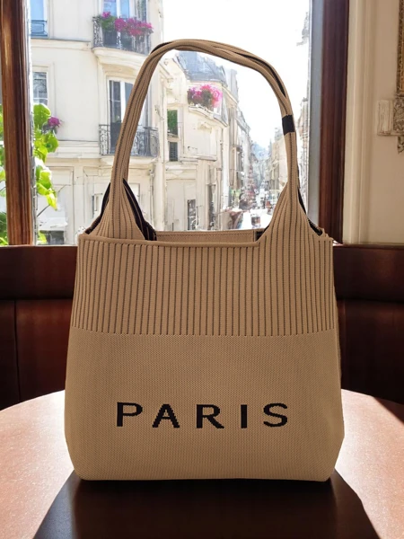 Royalfashion Női szövet kézitáska Paris Style Life