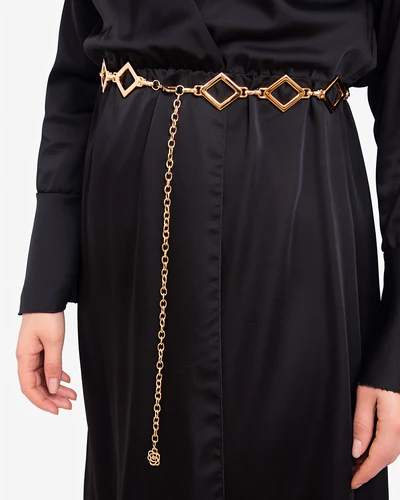 Royalfashion Női dekoratív fém öv