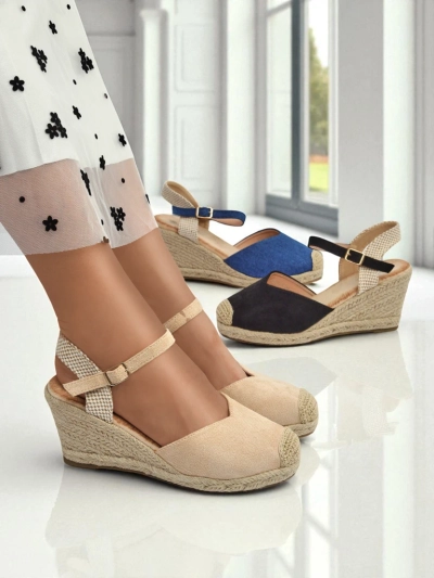 Royalfashion Női telitalpú szandálok Solara Espadrillek