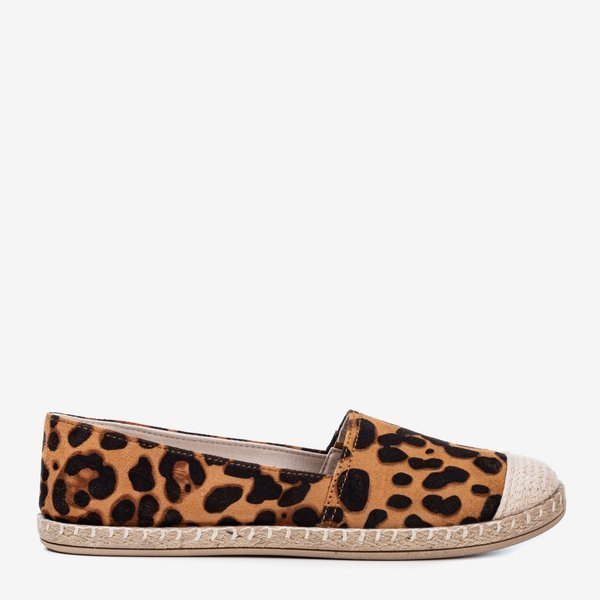 OUTLET Leopárd mintás női espadrillák Mirisa Fulton - Cipők