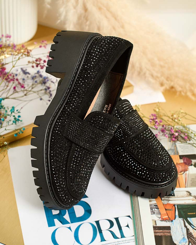 Royalfashion Női mokaszinok cirkóval Epolls