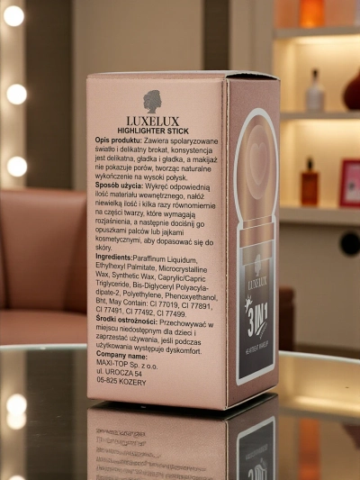 Luxelux Rozświetlacz w sztyfcie Goldy