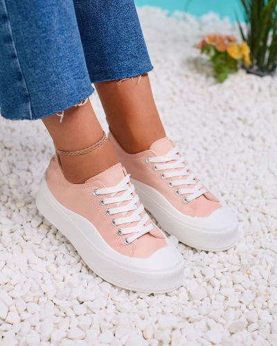 Royalfashion Pink Luceri platform sportcipő