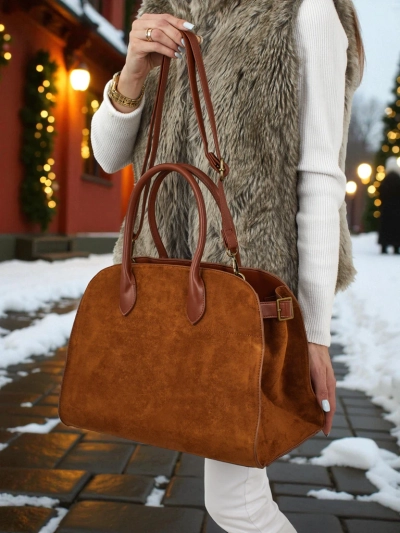 Dorelle női shopper táska, öko-velúr