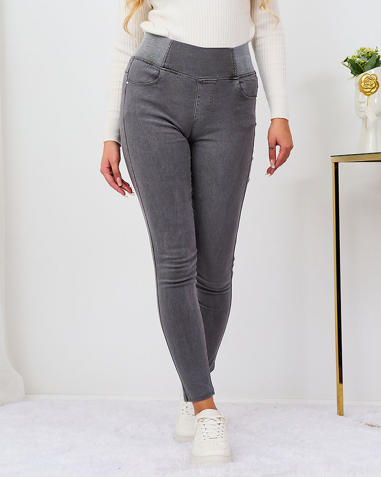 Royalfashion Szürke női teggings