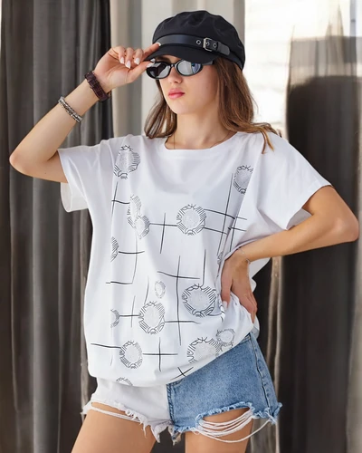 Royalfashion Női Póló Nyomattal