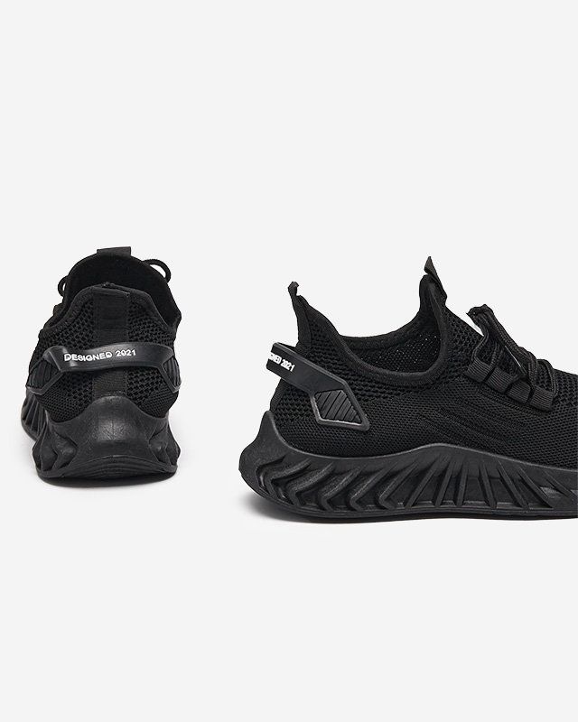 Royalfashion Női szövet sportcipő fekete színben Ltoti