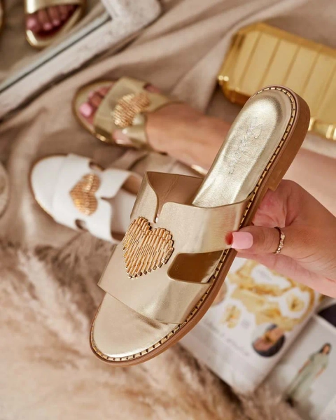 Royalfashion Női Olis lapos talpú flip-flop