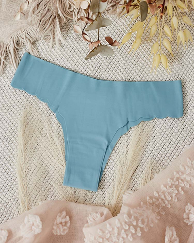 Royalfashion női sima, lézervágott brazylians