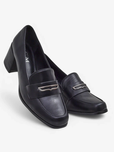 Asolo Elegante Fekete Magas Sarkú