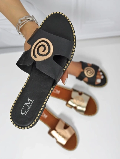 Royalfashion Női lapos talpú papucs Glam Bliss